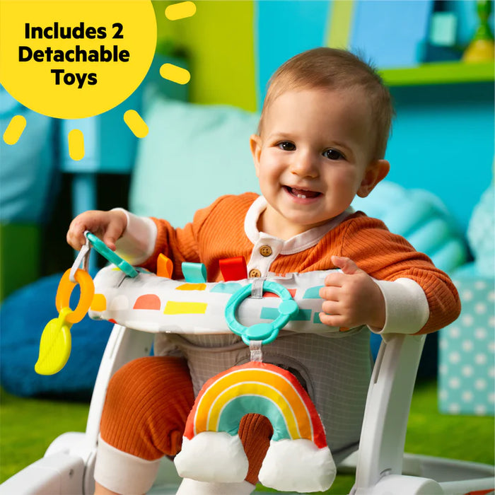 Bright Starts Learn-to-Sit 2-Position Floor Seat - Playful Paradise