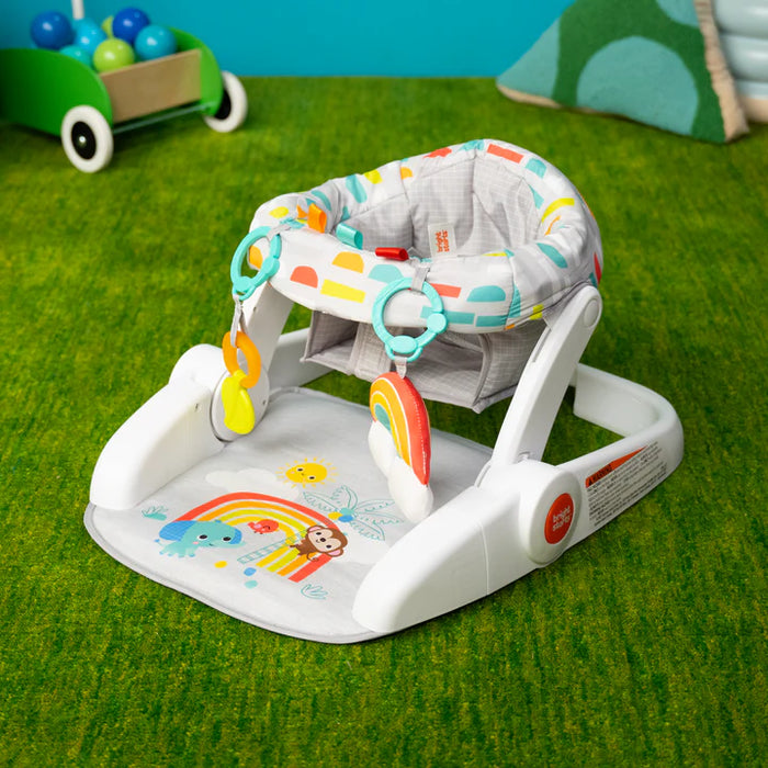 Bright Starts Learn-to-Sit 2-Position Floor Seat - Playful Paradise