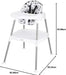 Evenflo Eat & Grow 4-Mode High Chair - Prism - Preggy Plus