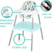 Evenflo Eat & Grow 4-Mode High Chair - Prism - Preggy Plus