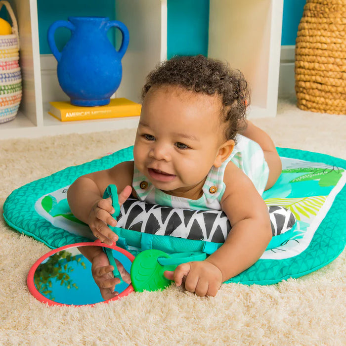 Bright Starts Prop & Play Tummy Time Baby Activity Mat - Totally Tropical