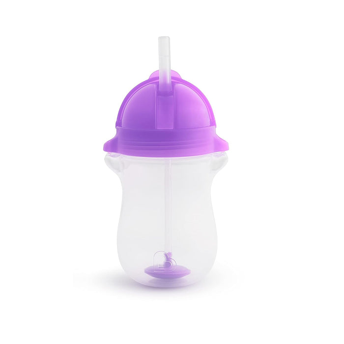 Munchkin Any Angle™ Click Lock® Weighted 10oz Straw Cup - Purple