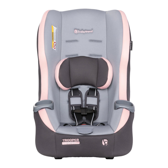 Baby Trend Trooper™ 3-in-1 Convertible Car Seat and Booster, Quartz Pink - Preggy Plus