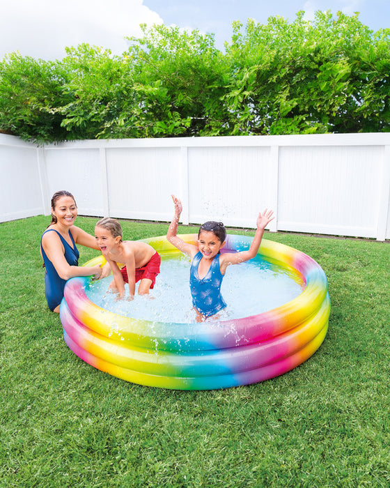 Intex Rainbow Ombre Inflatable Pool - Preggy Plus
