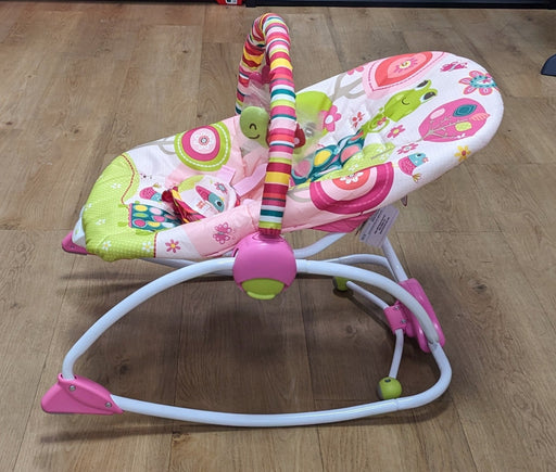New & Assembled Bright Starts Infant To Toddler Rocker - Raspberry Garden™ - Preggy Plus