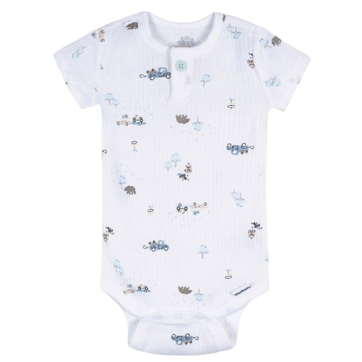 Gerber 3-Piece Baby Boys Road Trip Onesie Set, Newborn (645755 B02 NB2) - Preggy Plus