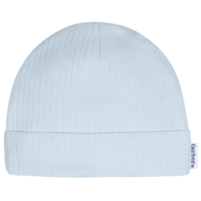 Gerber 4-Piece Baby Boys Road Trip Cap and Mitten Set, 0-6 Months (645993 B02 0-6M) - Preggy Plus