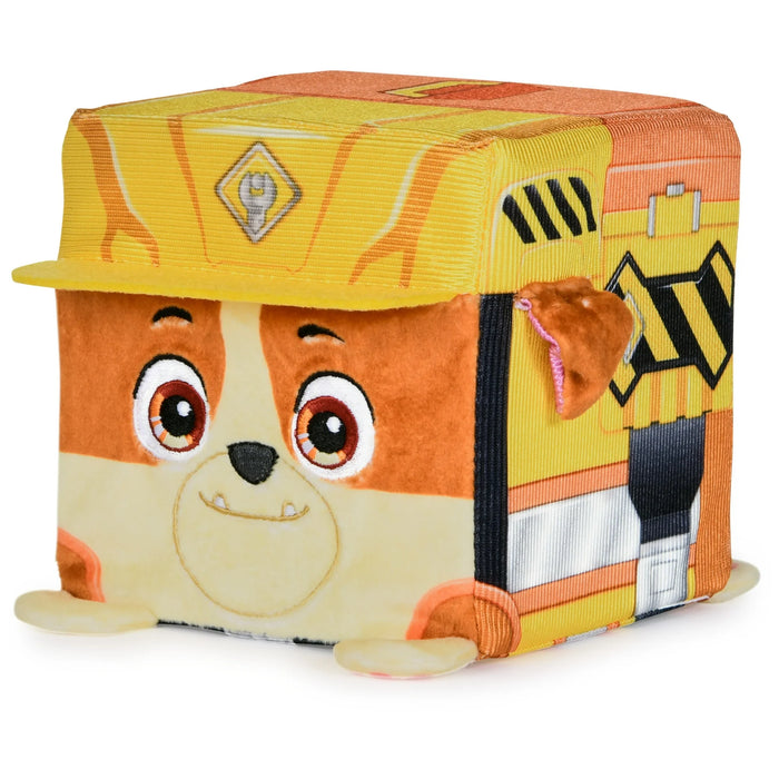 Paw Patrol Rubble & Crew Assorted Cube Plushies