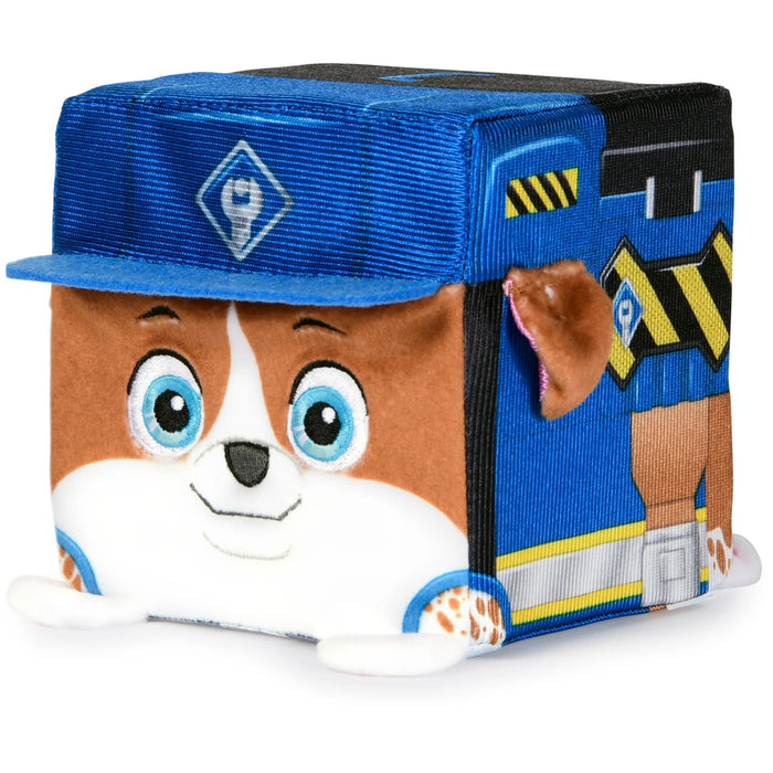 Paw Patrol Rubble & Crew Assorted Cube Plushies