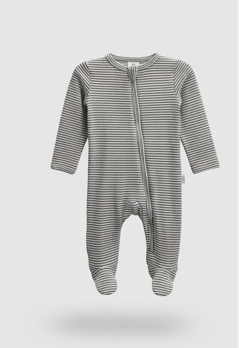 Gerber 2-Pack Boys Neutral Safari Sleep n Play Pajamas, 6-9 Months (645665 N01 NB2 6-9M) - Preggy Plus
