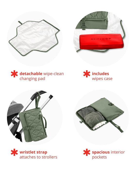 Skip Hop Pronto Signature Changing Station - Sage - Preggy Plus