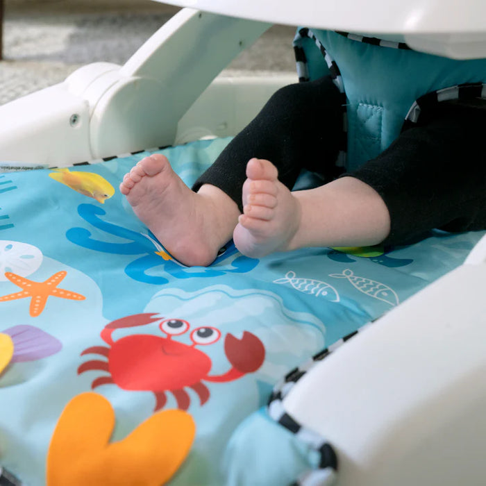 Baby Einstein Ocean Explorers Sea of Support™ 2-in-1 Sit-Up Floor Seat with removable tray