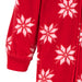 Gerber Baby & Toddler Neutral Red Snowflakes Footed Fleece Pajamas, 6-9 Months (581245 N08 NB4 6-9M) - Preggy Plus