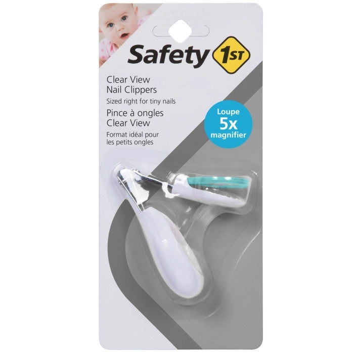 Safety 1st Clear View Baby Nail Clippers - Spring Blue - Preggy Plus