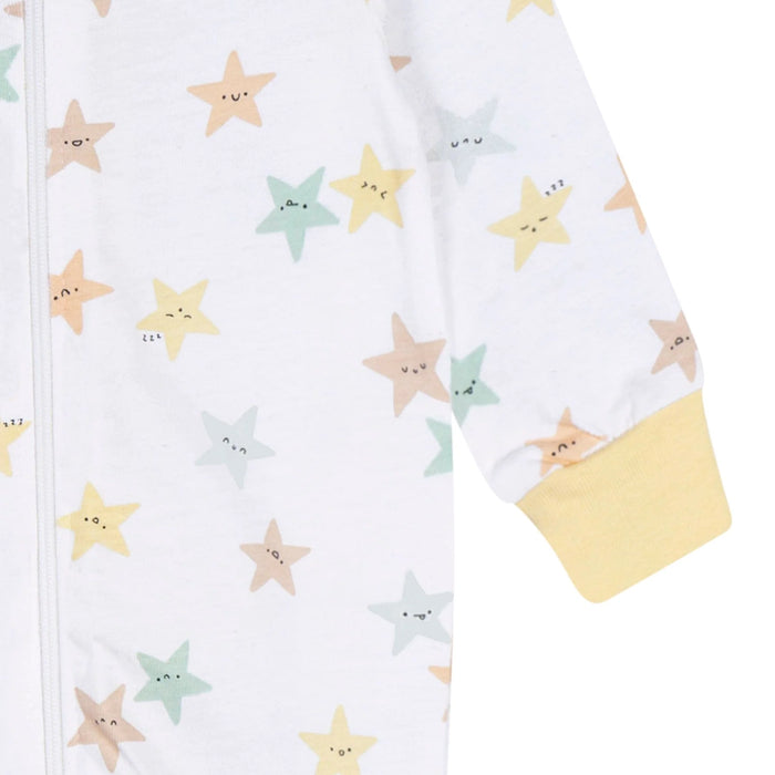 Gerber Baby Neutral Starry Smiles Sleep 'N Play, Newborn (583355 N01 NB2) - Preggy Plus