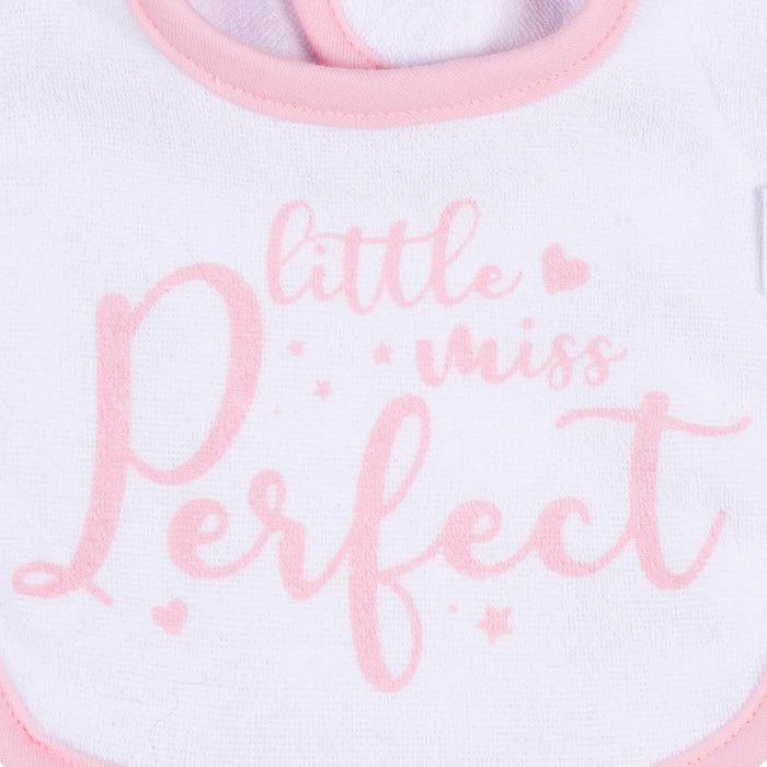 Gerber 2-Pack Baby Girls Stars Dribbler Bibs (195162618 GRL OSZ) - Preggy Plus
