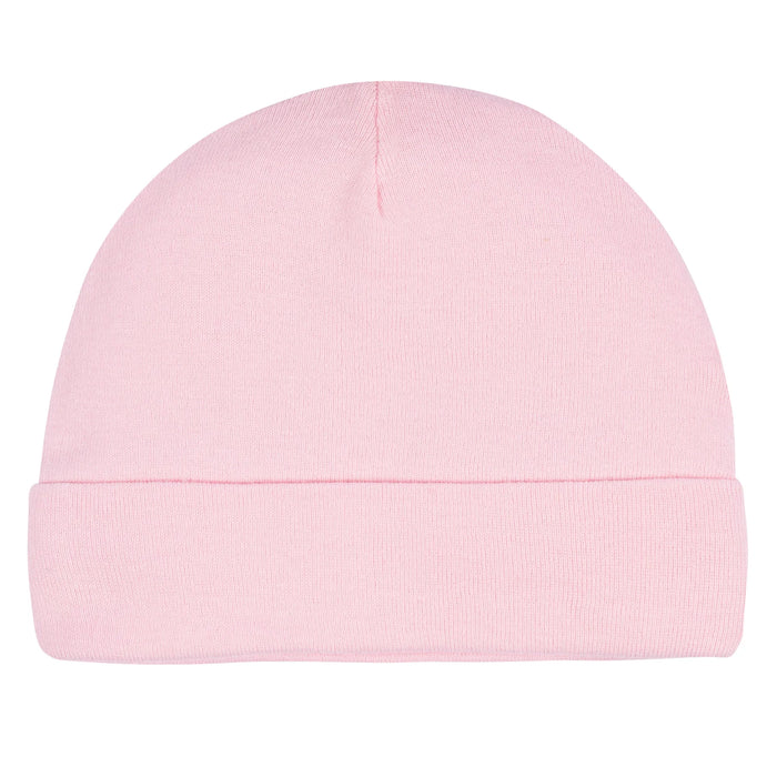 Gerber 2-Pack Baby Girls Stars Caps (219302438 GRL NB5) - Preggy Plus