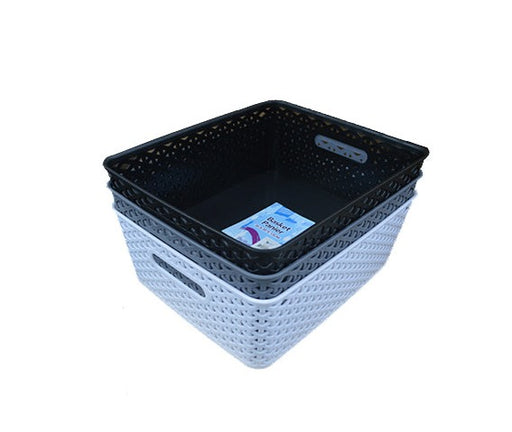 Plastic Storage Basket (Asst) - Preggy Plus