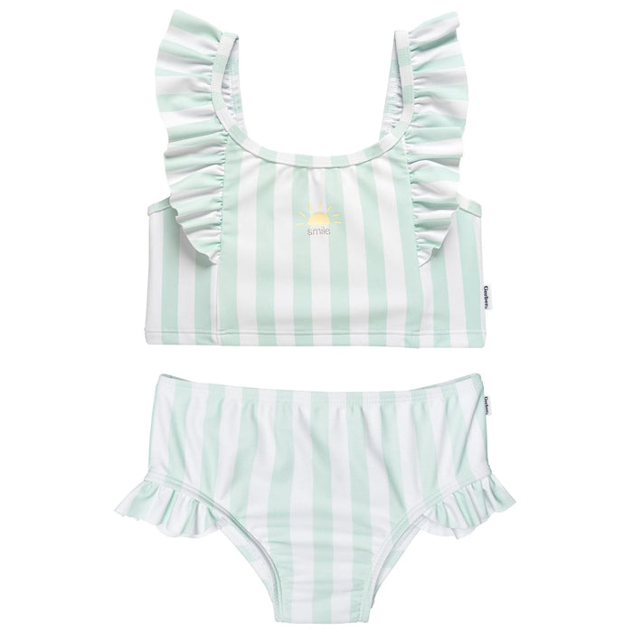 Gerber 2-Piece Toddler Girls Stripe Swimsuit Set, 3 Year Old (436596 G03 TD1 03T)