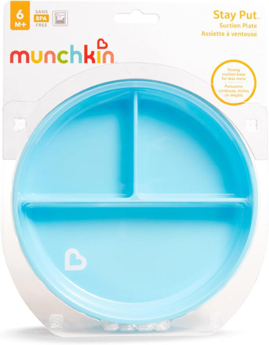 Munchkin Stay Put™ Suction Plate, Blue