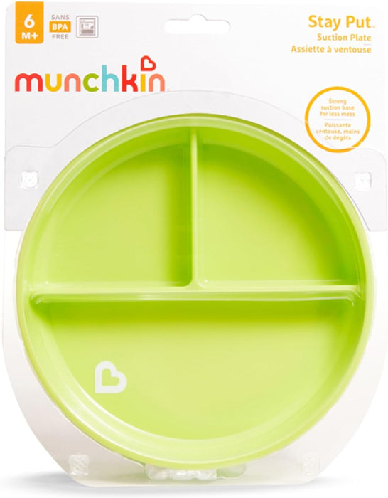 Munchkin Stay Put™ Suction Plate, Green