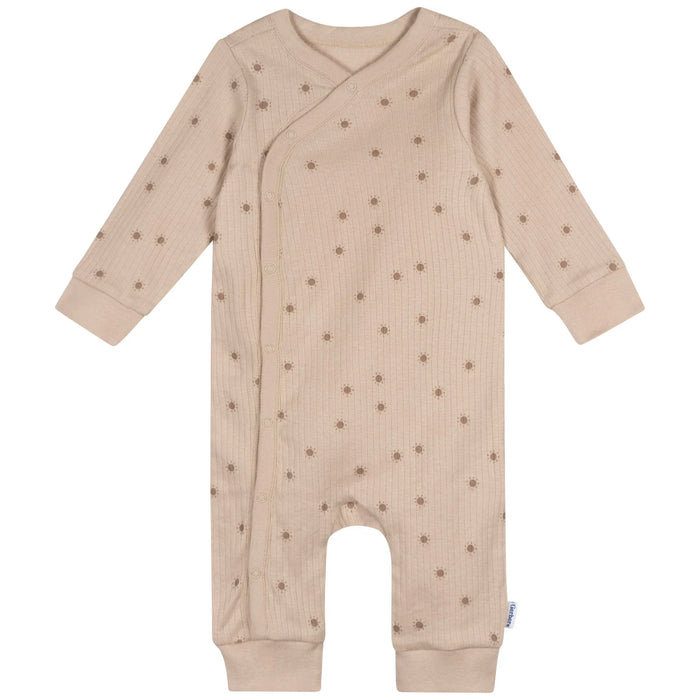 Gerber Baby Neutral Suns Footless Pajamas, Newborn (645315 N01 NB2) - Preggy Plus