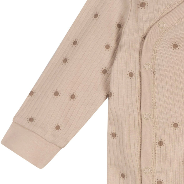 Gerber Baby Neutral Suns Footless Pajamas, Newborn (645315 N01 NB2) - Preggy Plus