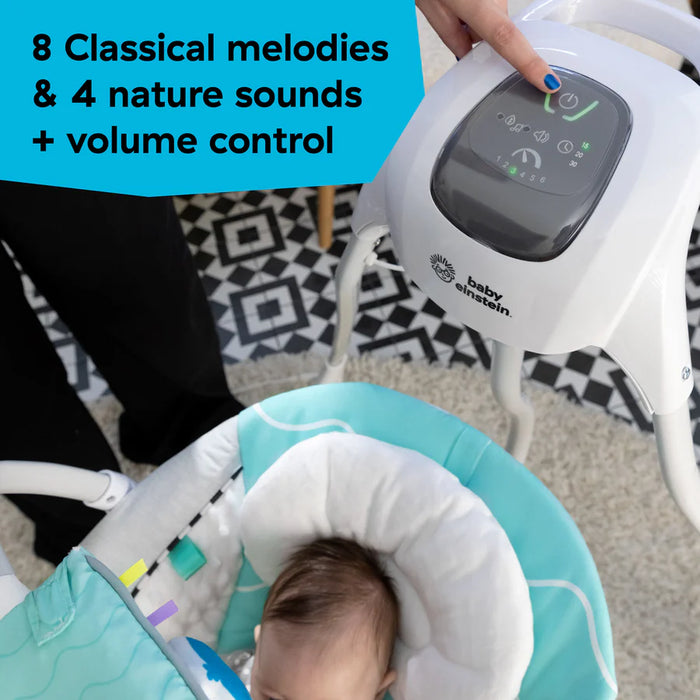 Baby Einstein Ocean Explorers Compact Vibrating Baby Swing