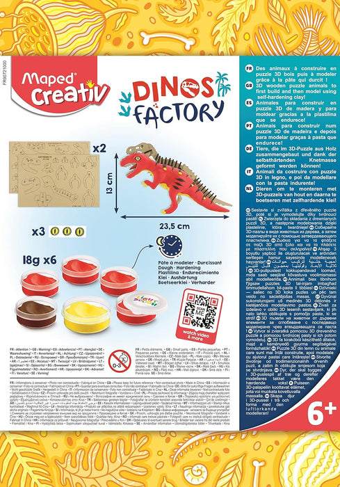 Maped Creativ Dinos Factory - T-Rex - Preggy Plus