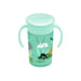 Dr. Brown's Smooth Wall Cheer360 Cup w/ Handles, 300ml, Green Jungle - Preggy Plus