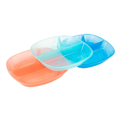 Dr. Brown’s™ Divided Plates (3-Pack) - Preggy Plus