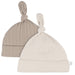 Gerber 4-Piece Baby Neutral Tan Cap and Mitten Set, 0-6 Months (138873 N01 0-6M) - Preggy Plus