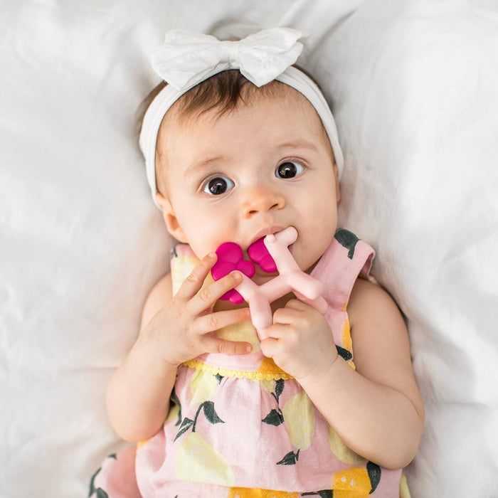 Boon Prance Silicone Teether, Unicorn