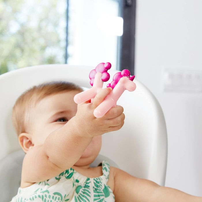 Boon Prance Silicone Teether, Unicorn