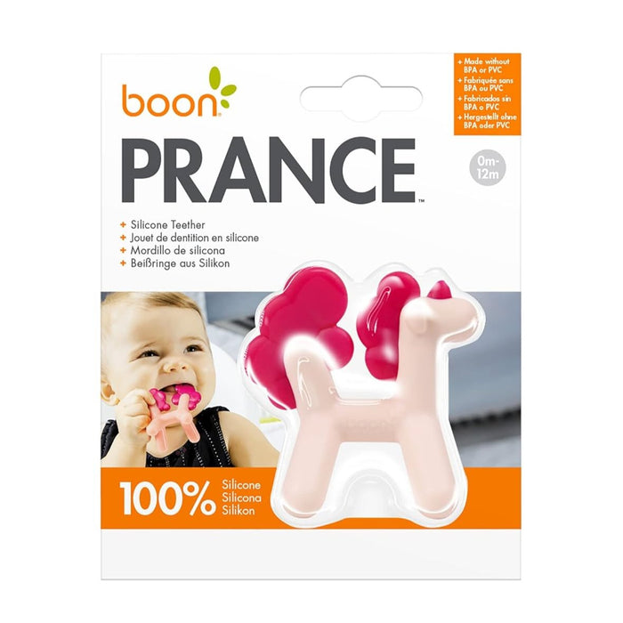 Boon Prance Silicone Teether, Unicorn