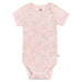 Gerber 3-Pack Baby Girls Vintage Floral Short Sleeve Bodysuits, 0 - 3 Months (1374431DA G01 0/3) - Preggy Plus