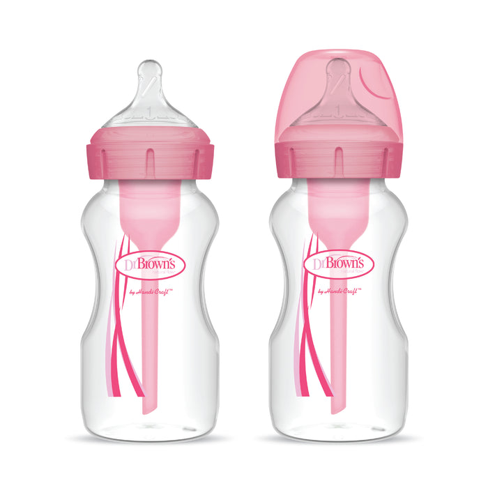 Brown's Natural Flow Wide-Neck Options+ Anti-Colic Baby