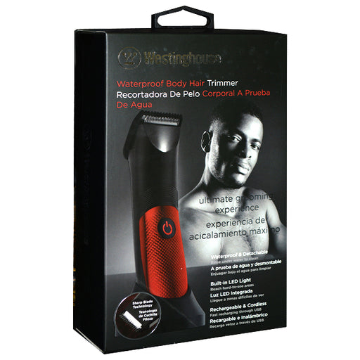 Westinghouse Mens Waterproof All in one Rechargeable Electric Hair Trimmer with LED Light - Preggy Plus