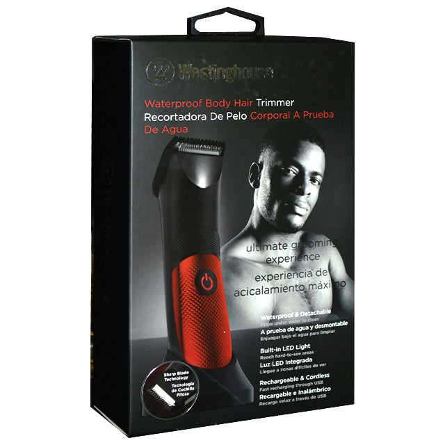 Westinghouse Mens Waterproof All in one Rechargeable Electric Hair Trimmer with LED Light - Preggy Plus
