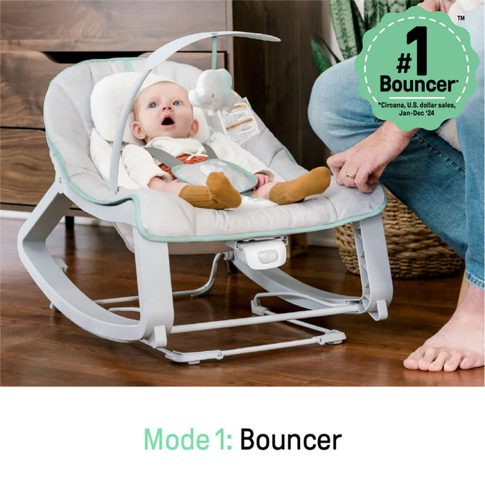 Ingenuity Keep Cozy 3-in-1 Grow with Me Bouncer & Rocker - Weaver