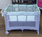 New, Assembled & Slightly Soiled Infanti Always Together Playard and Co-Sleeper, Mint - Preggy Plus