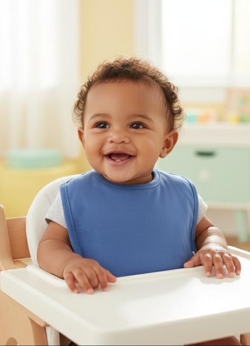 Gerber 2-Pack Baby Boys Blue/Grey Bibs (624552 B02 OSZ) - Preggy Plus