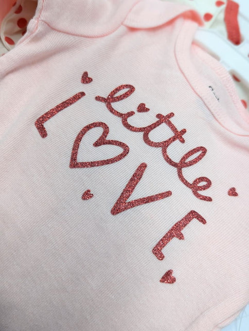 Gerber Baby Girls Take-Me-Home 3 piece Set - Little Love, 12 Months (626106 G01 NB5 12M) - Preggy Plus