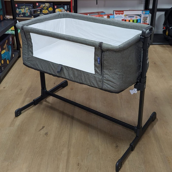 New & Assembled Infanti Next To You Co-sleeper, Grey