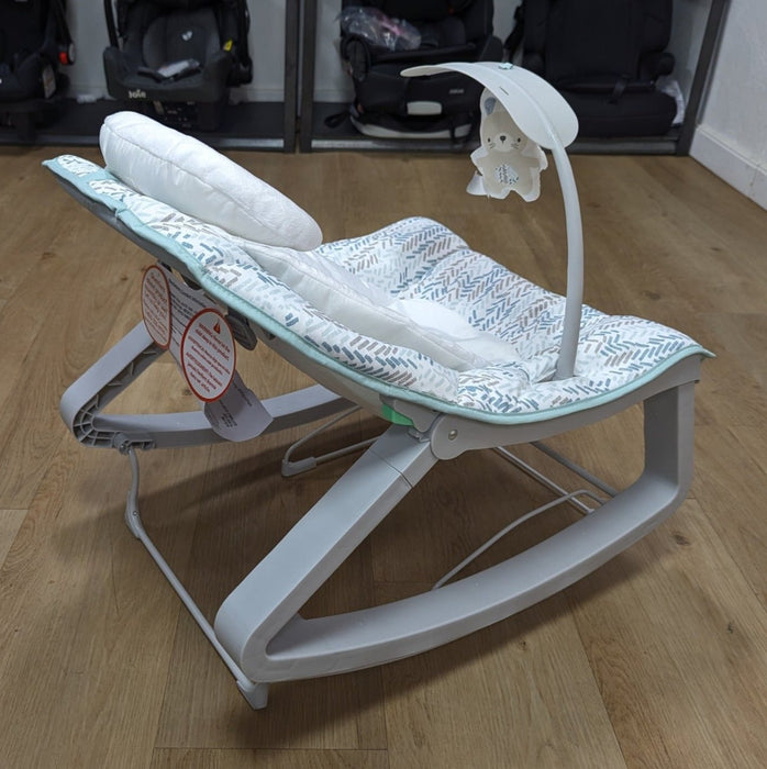 New & Assembled Ingenuity Keep Cozy 3-in-1 Grow with Me Bouncer & Rocker - Spruce - Preggy Plus