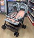New & Assembled Joie Aire Twin Stroller with Reversible Seat Pads - Nectar & Mineral - Preggy Plus