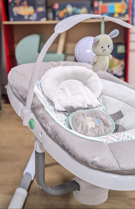 New & Assembled Ingenuity AnyWay Sway Multi-Direction Portable Baby Swing - Spruce - Preggy Plus