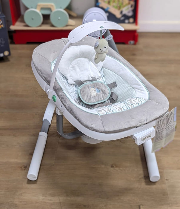 New & Assembled Ingenuity AnyWay Sway Multi-Direction Portable Baby Swing - Spruce - Preggy Plus
