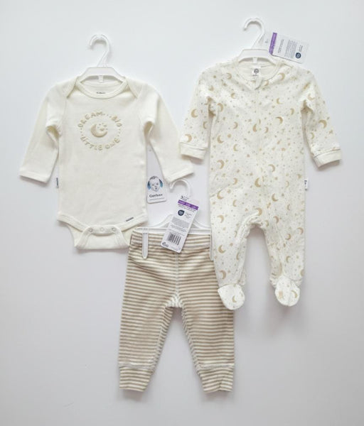 Gerber Baby Neutral Take-Me-Home 3 piece Set - Big Dreams, 12 Months (626106 N01 NB5 12M) - Preggy Plus