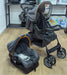 New & Assembled Infanti Denim Travel System - Preggy Plus